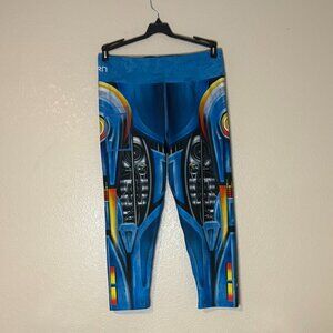 INKnBURN Womens Size 12 Biodroid Captis Capri with Pocket Active Wear